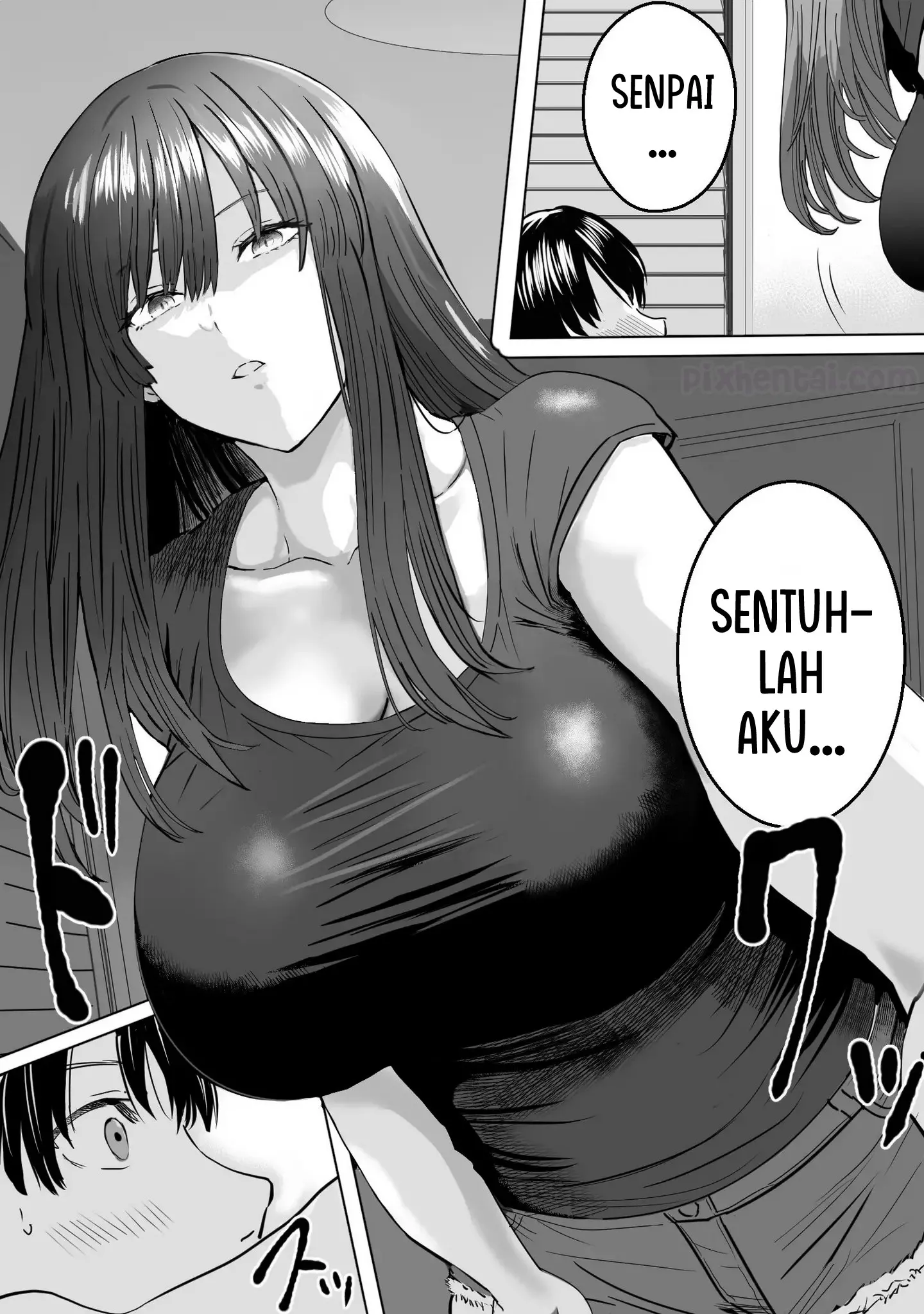 Komik hentai xxx manga sex bokep Squeezed Up By My Junior Girl Who Is Gloomy 11